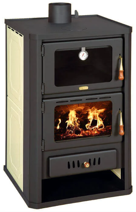 Дров'яна піч PRITY FG (двохконтурна)