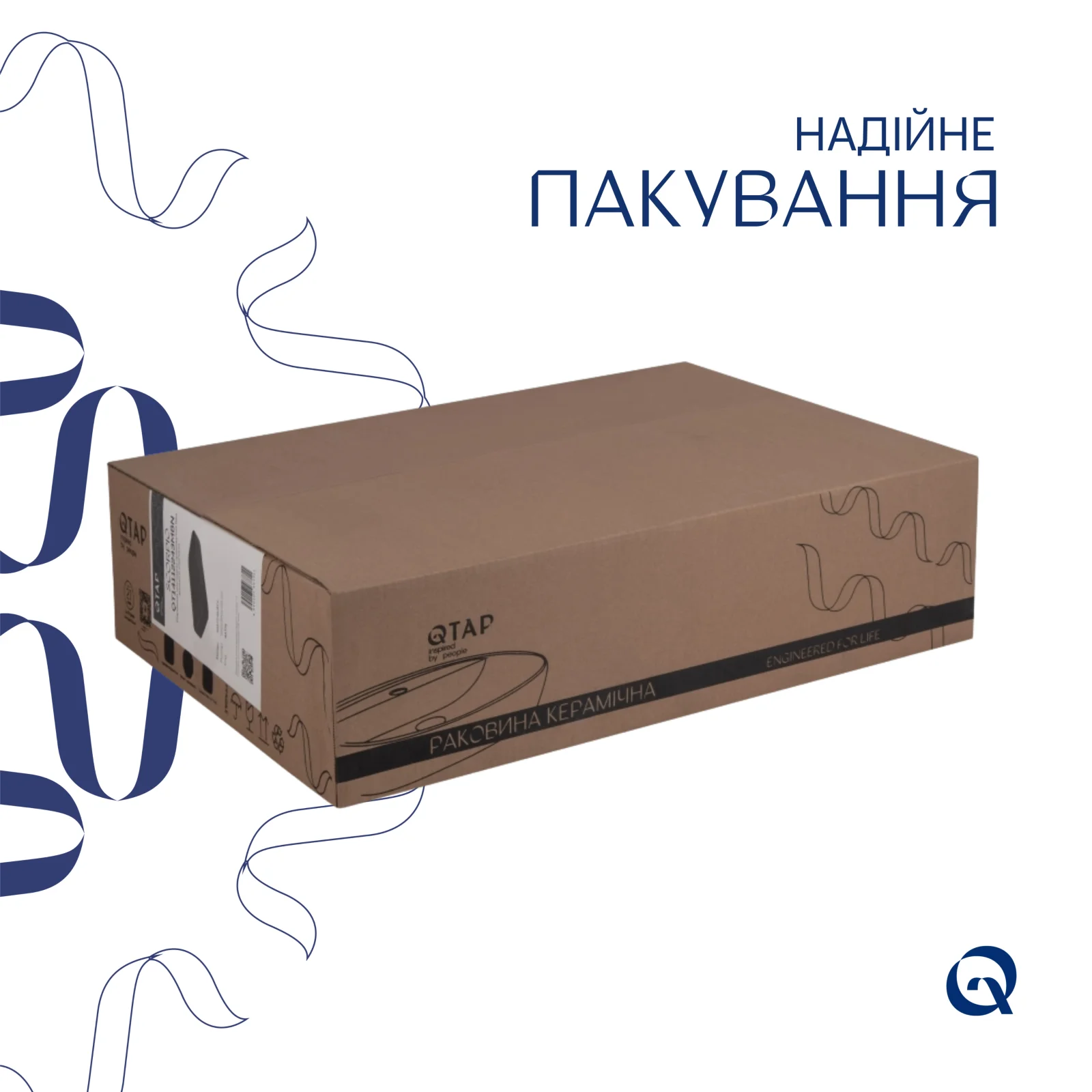 Раковина-чаша Qtap Scorpio 550х390х120 Черный - фото 5