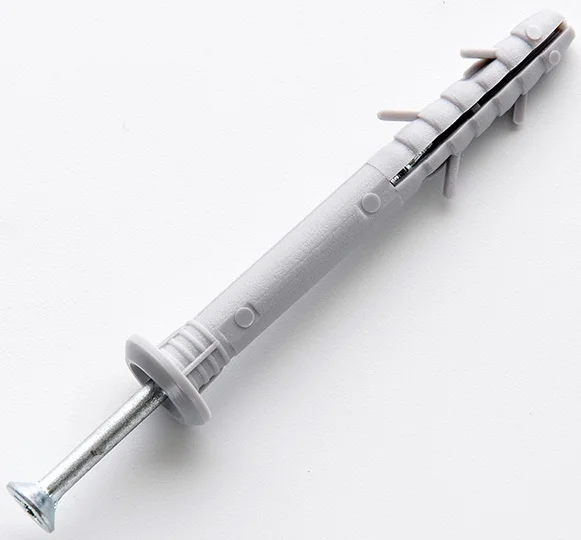 Дюбель-цвях швидкого монтажу 6*40 гриб поліетиленовий Apro (100 шт) (SMTG-60040)