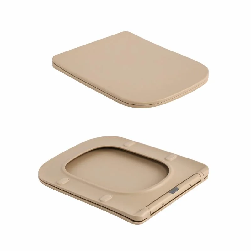 Унітаз підвісний Qtap Tern Ultra Quiet QTTER26SB49001 Бежевий (Slim, Duroplast, Soft-close, Quick Release) - фото 8