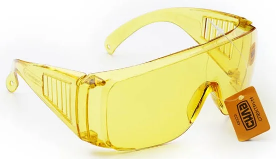 Окуляри захисні СПЕКТРУМ (жовті) Сила (480221)