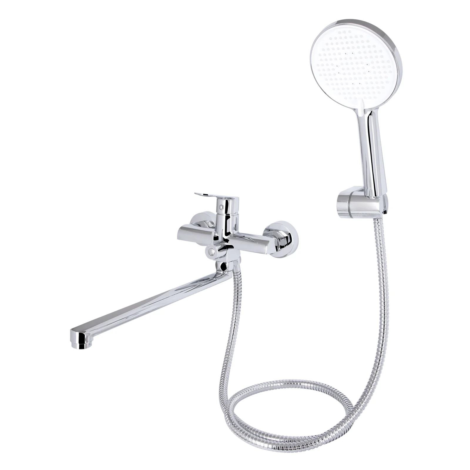 Смеситель для ванны Qtap Evia QTEVI260CRM47579 Хром - фото 3