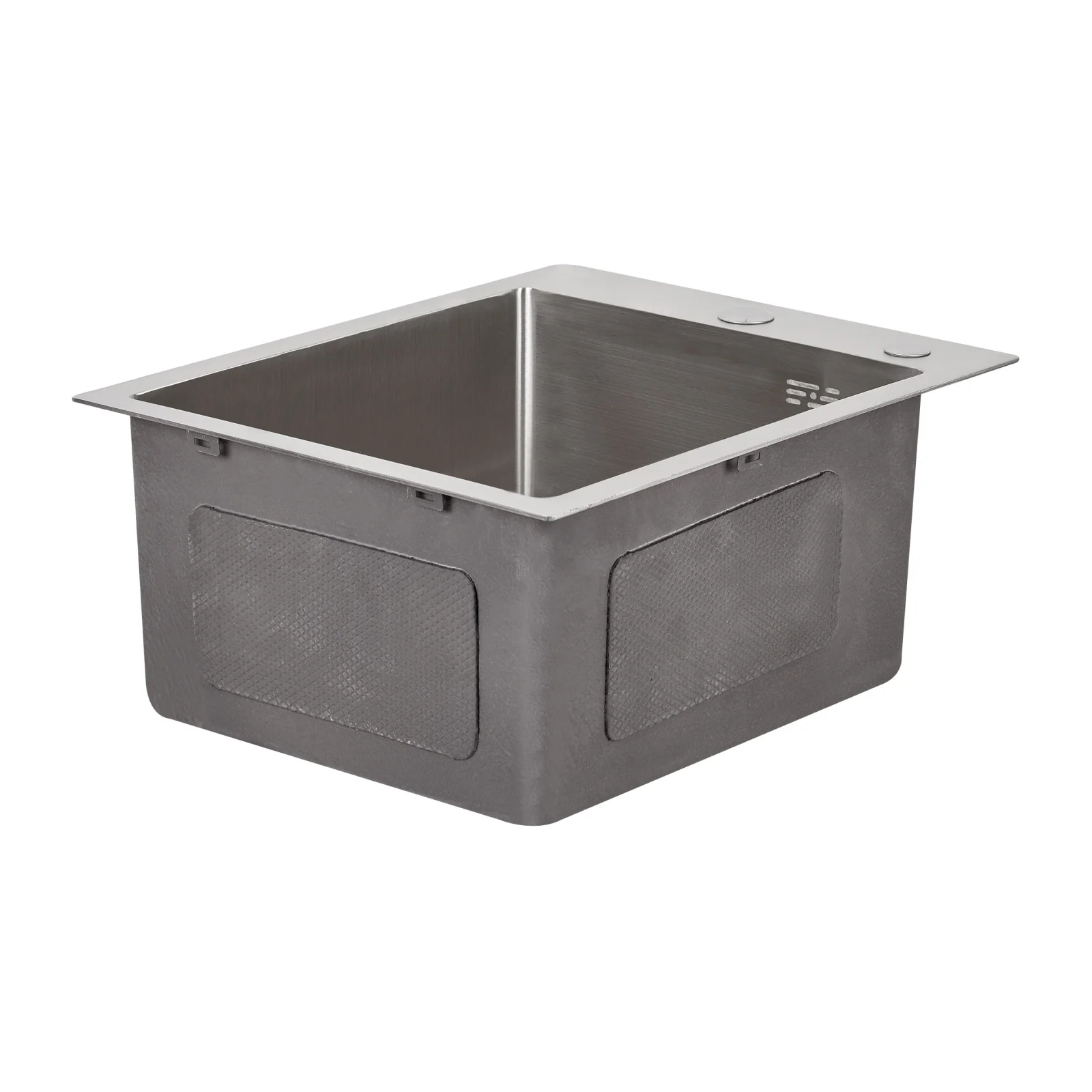 Кухонная мойка Lidz H4050 3,0/1,0 Brush - фото 4