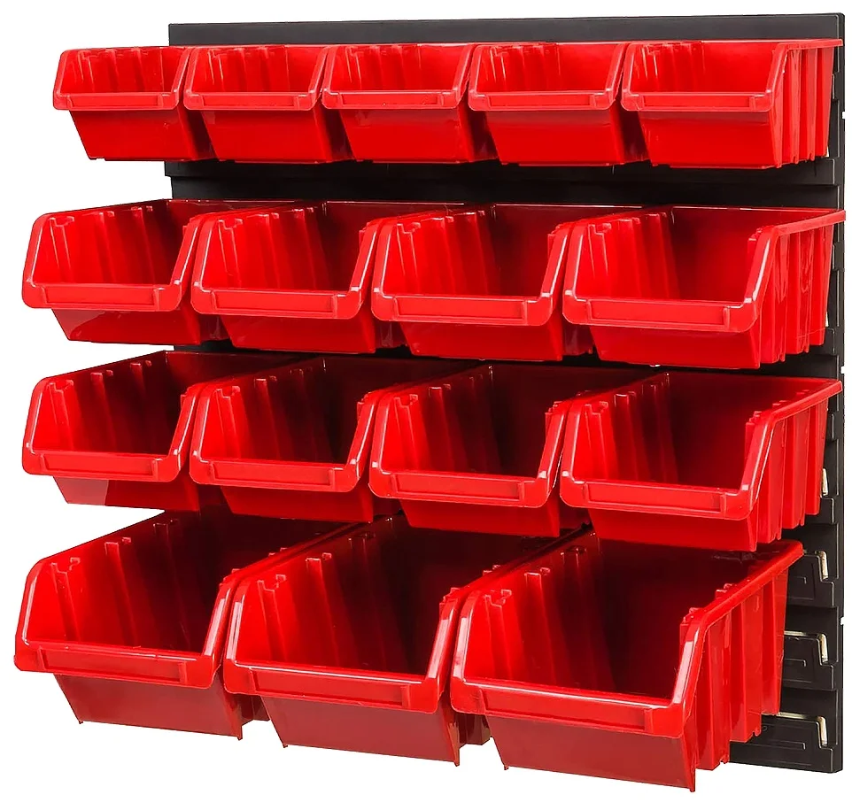 Панель з контейнерами Kistenberg 39х39см + 16 лотків (KS-kit47)