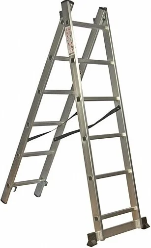 Алюмінієва універсальна драбина Кентавр 2х10