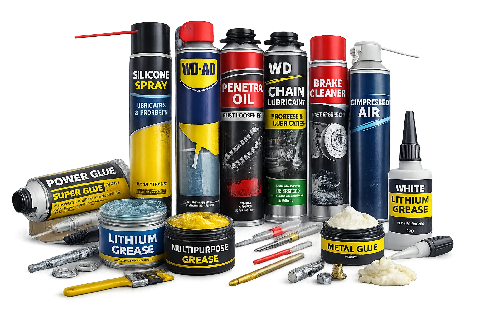 Технічні мастила та аерозолі