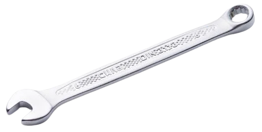 Ключ ріжково-накидний 6 мм Сила (холодний штамп DIN3113) (201906)