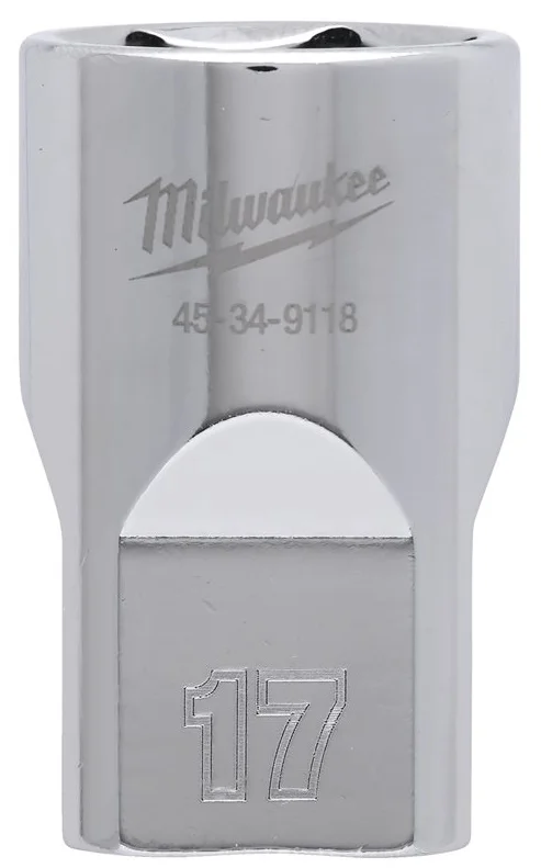 Головка Milwaukee 1/2" 17мм 6-гранна (4932480015)