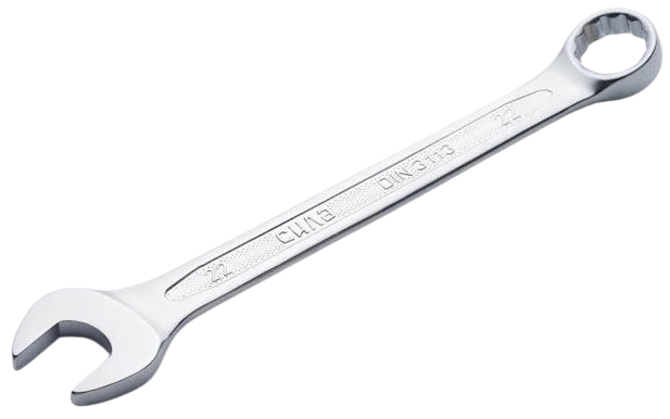 Ключ ріжково-накидний 22 мм Сила (холодний штамп DIN3113) (201922)