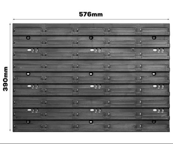 Панель для садових інструментів Kistenberg 58х39см + 4 лотки + 1 тримач для садового інструменту (KS-kit100)