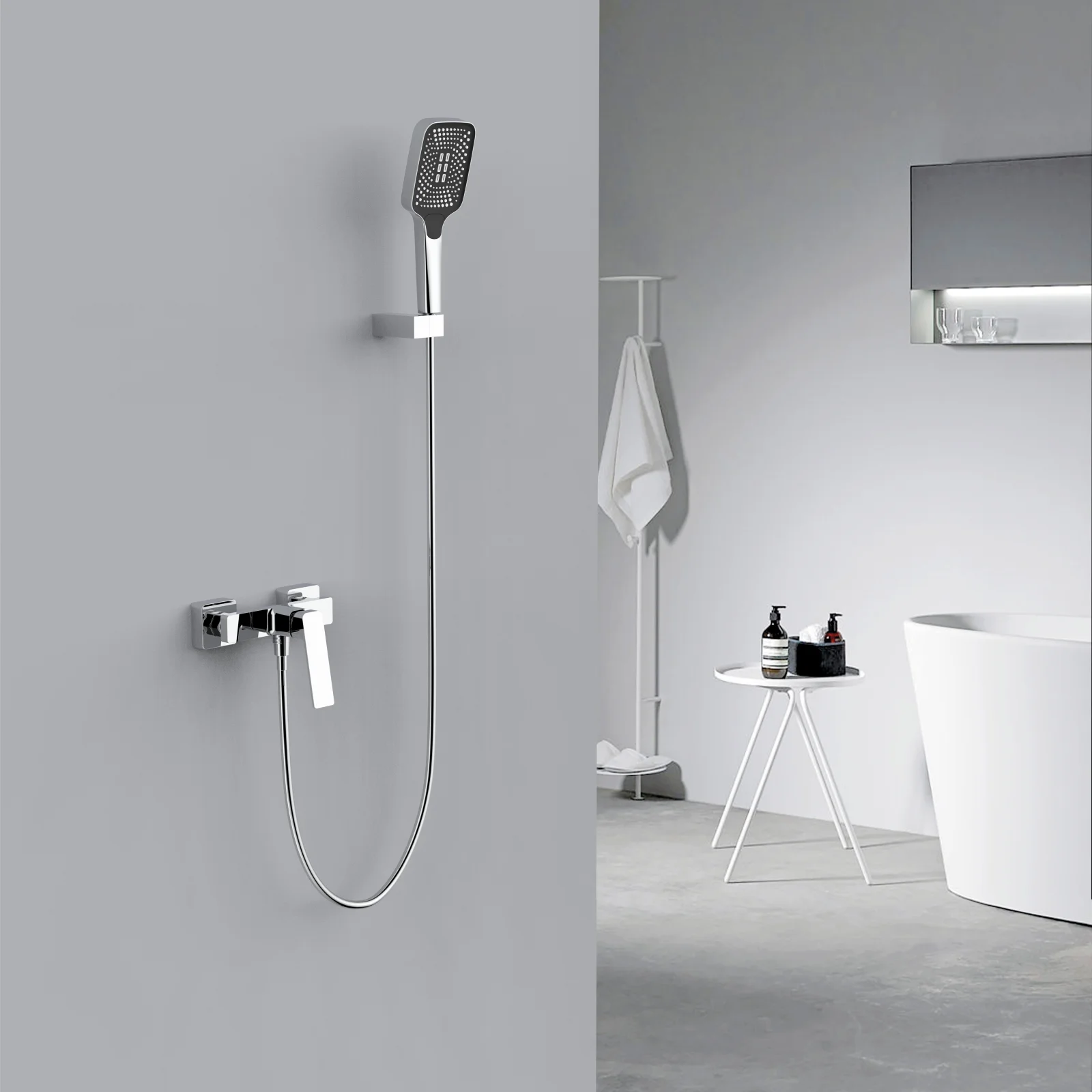 Смеситель для душа Qtap Capricorn 4060102 Хром - фото 8
