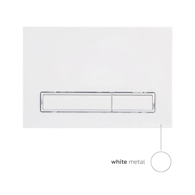 Панель змиву Qtap Nest QT0111M08V1384W Білий - фото 4