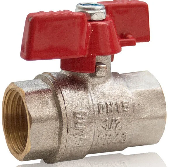 Кран кульовий FADO New баб, ВВ 3/4 PN 40