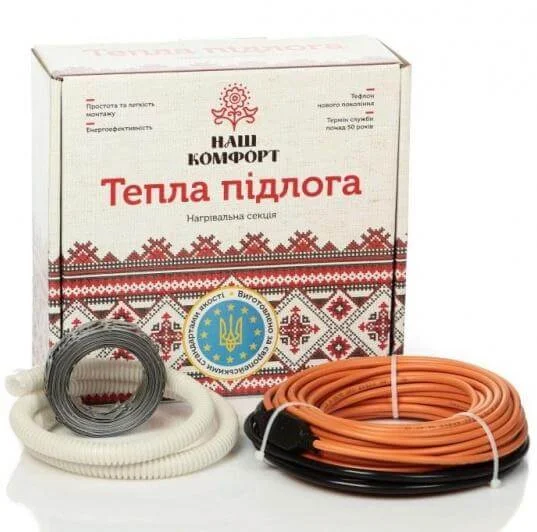 Кабель одножильний Наш комфорт НК-33 (550 Вт)