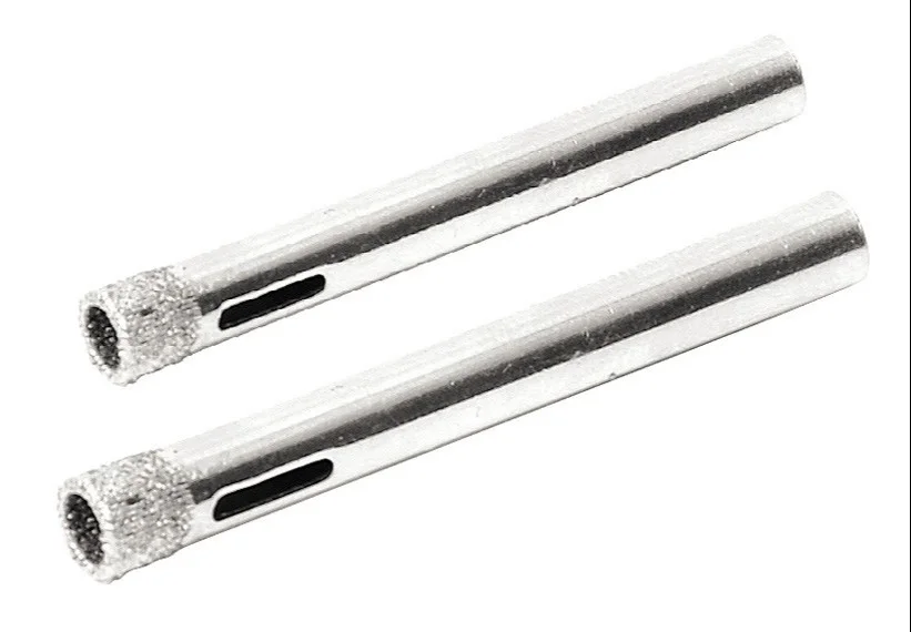 Свердло трубчасте з алмазним напиленням для скла та кераміки Ø 5 мм 2 шт Granite (2-01-205)