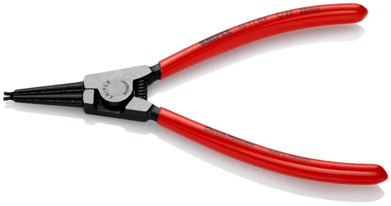 Щипці для зовнішніх стопорних кілець на валах Knipex L=180 мм (46 11 G4)