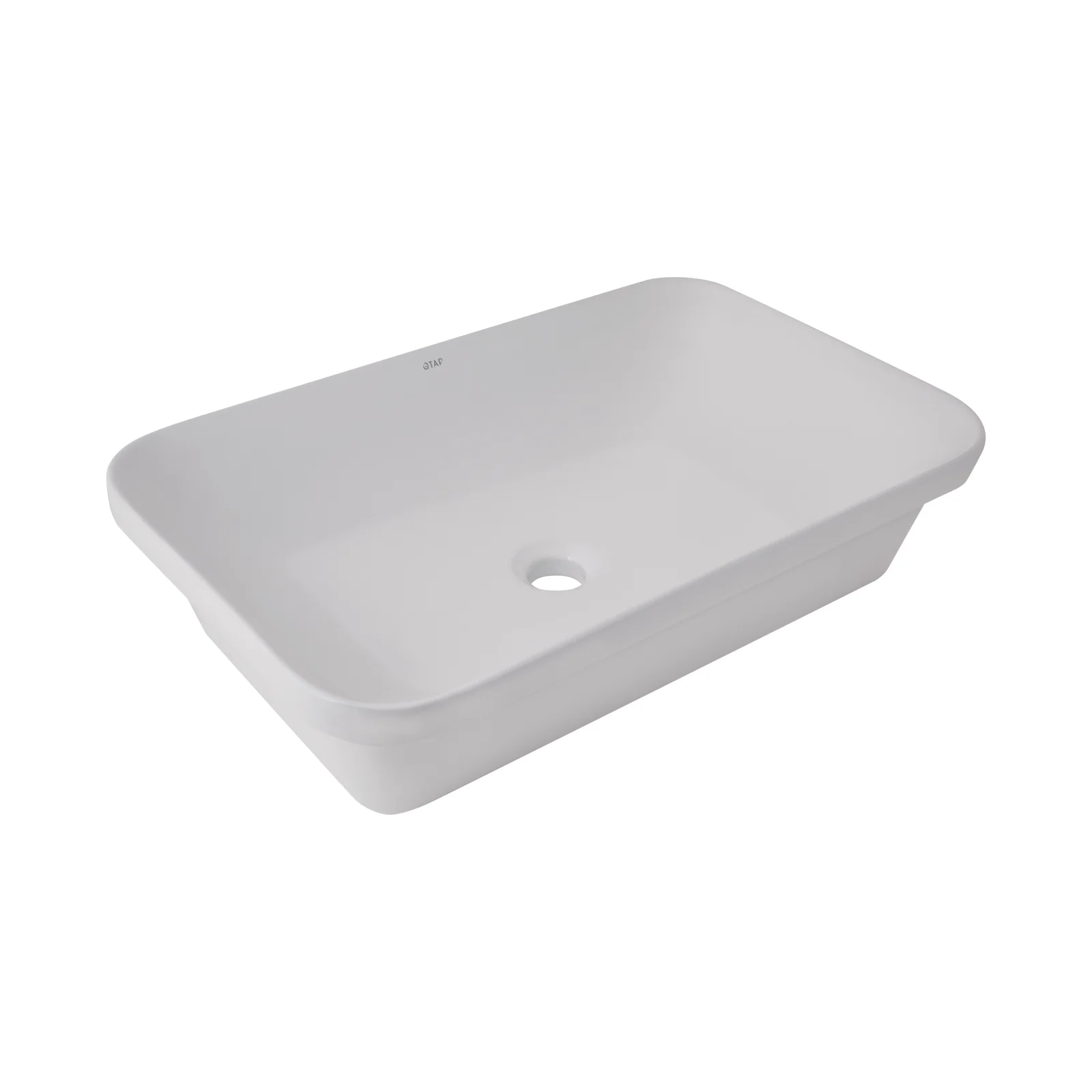 Раковина Qtap Scorpio 615х390х150 Белый