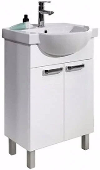 Тумба з умивальником Colombo Акцент 55 білий