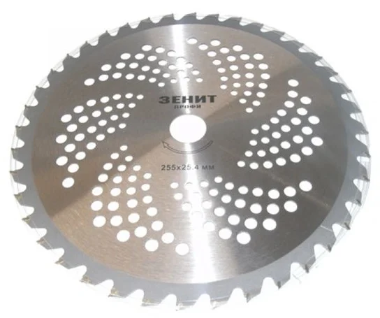 Диск до тримера 255х25,4мм 40 TCT Light Зенит (40103255)