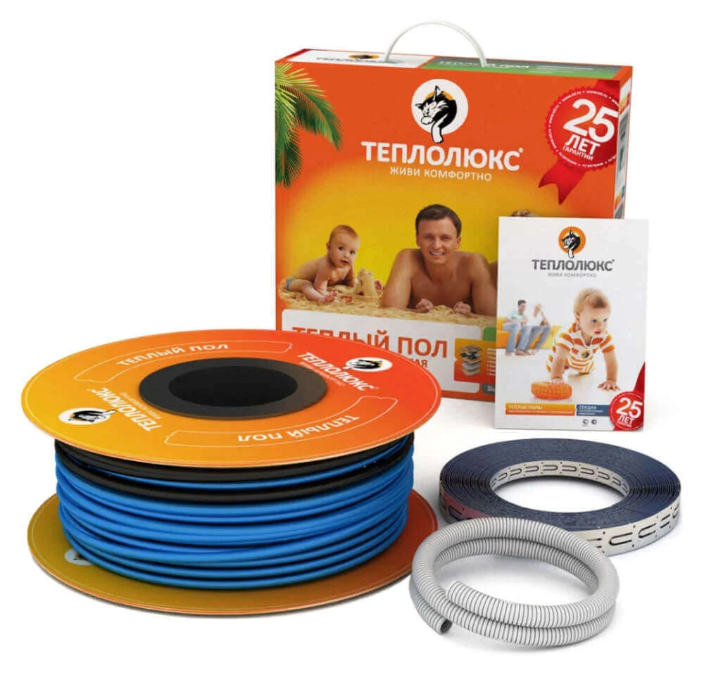 Кабель двожильний Теплолюкс 20 ТЛБЕ 2 - 32 (630 Вт)