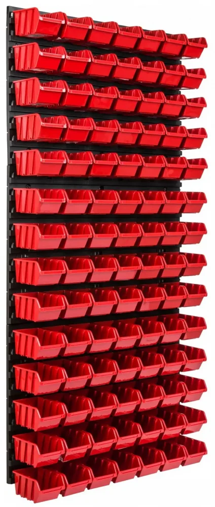 Панель з контейнерами Kistenberg 58х117см + 98 лотків (MIX529)