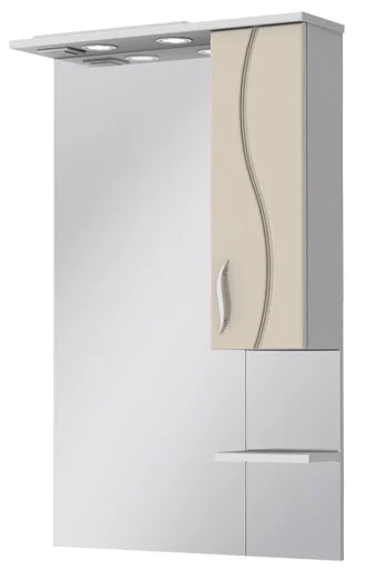 Дзеркало Ювента Бриз БШНЗ2-65 Бежевий (праве)