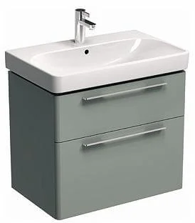 Тумба під умивальник Kolo Traffic 70 платиновий глянець (2 ящика)