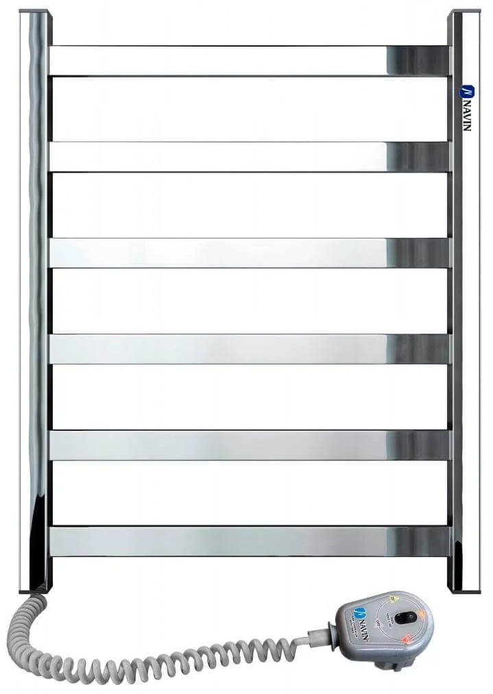 Рушникосушка електрична Navin Авангард 480 х 600 (терморегулятор) нерж