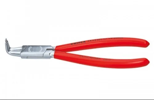 Щипці для внутрішніх стопорних кілець в отворах під кутом 90° Knipex L=130 мм (44 23 J11)