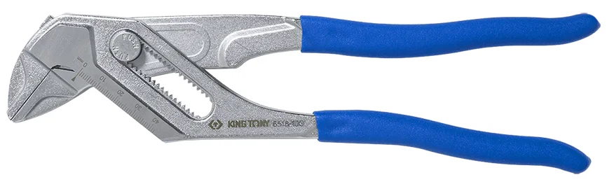 Захоплення трубний 10" King Tony (0-42мм) L=267мм (6518-10C)