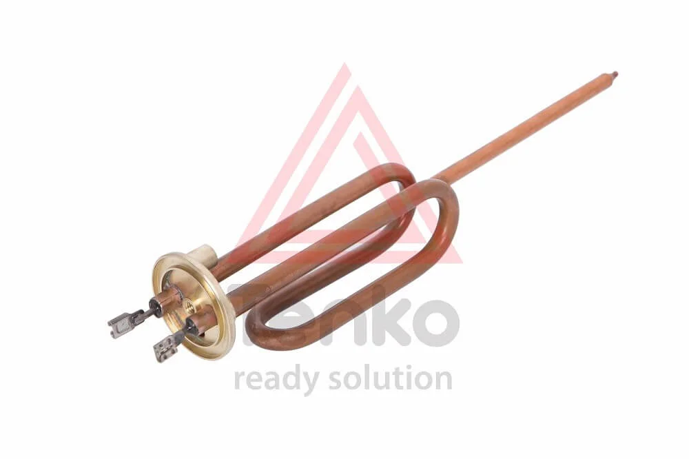 Електричний ТЕН TENKO 1,5 фланець, гнутий, довга ніжка