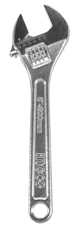Ключ розвідний 8" Ingco (0-24мм) L=200мм (HADW131082)