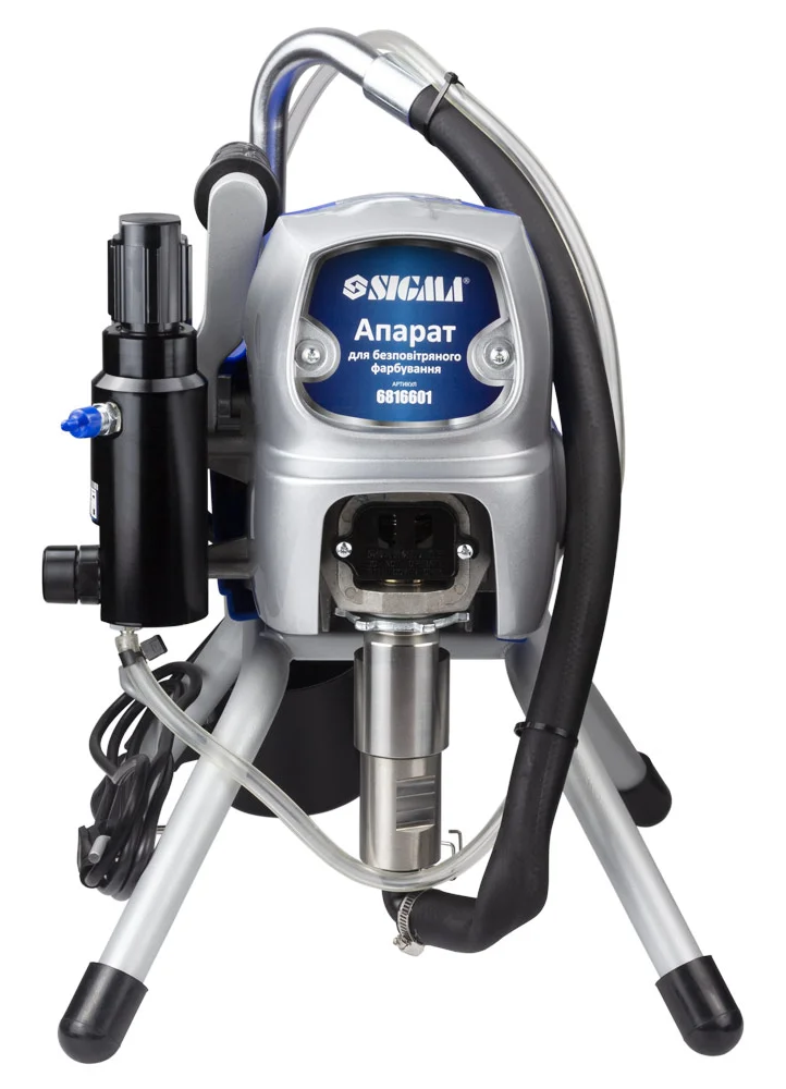 Аппарат для безвоздушного окрашивания 750Вт 2.1л/мин 210бар Profi Sigma (6816601) - фото 7