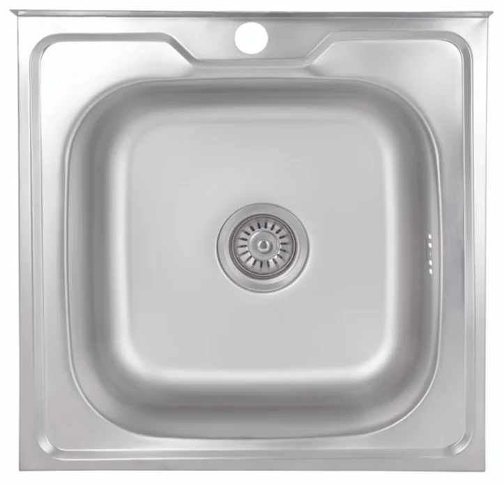 Кухонна мийка Brinex 5050 (satin) 0,6 мм