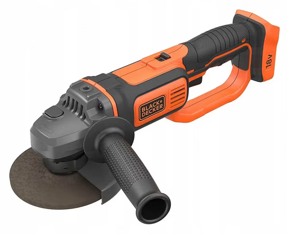 Шліфмашина кутова акумуляторна (болгарка) 125мм 8600об/хв Black+Decker BCG720N