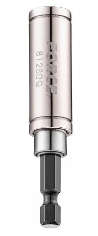 Тримач біт магнітний 1/4" > 1/4" L75мм Force (81280Q)