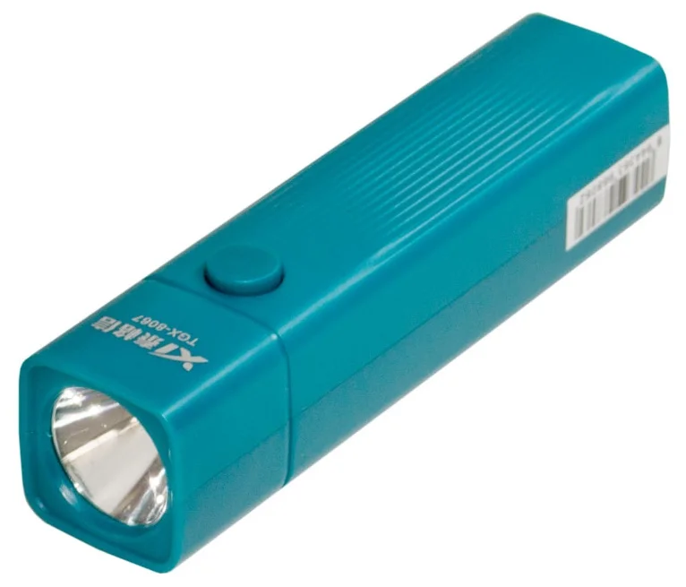 Ліхтар акумуляторний світлодіодний 1 Вт блакитний Evrolight (TGX-8067)