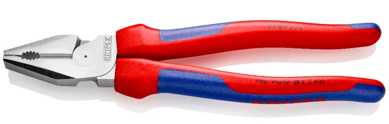 Пасатижі комбіновані особливої потужності Knipex L=225 мм (02 05 225)
