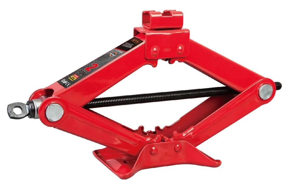 Домкрат гвинтовий ромбоподібний 2т GTM T10202-GS+H07