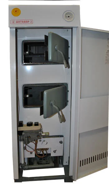 Котел універсальний Житомир-2В 22.5 кВт з газ. автоматикою