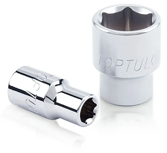 Головка Toptul 1/4" 13мм 6-гранна BAEA0813