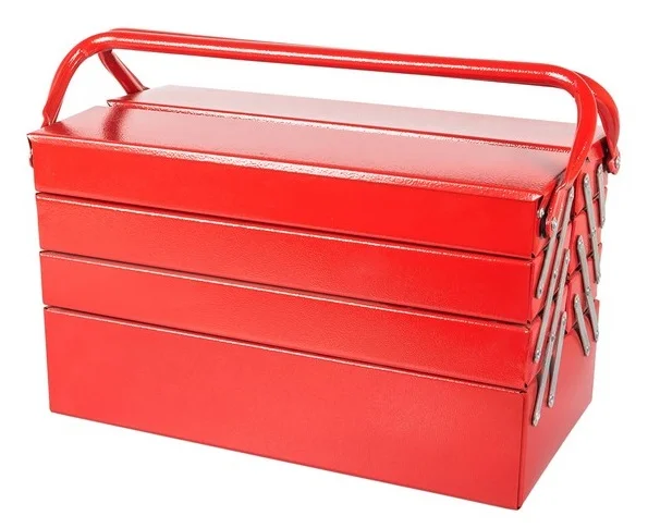 Скриня для інструментів металева 440 мм 4 яруси/7 відділень MasterTool 79-4307