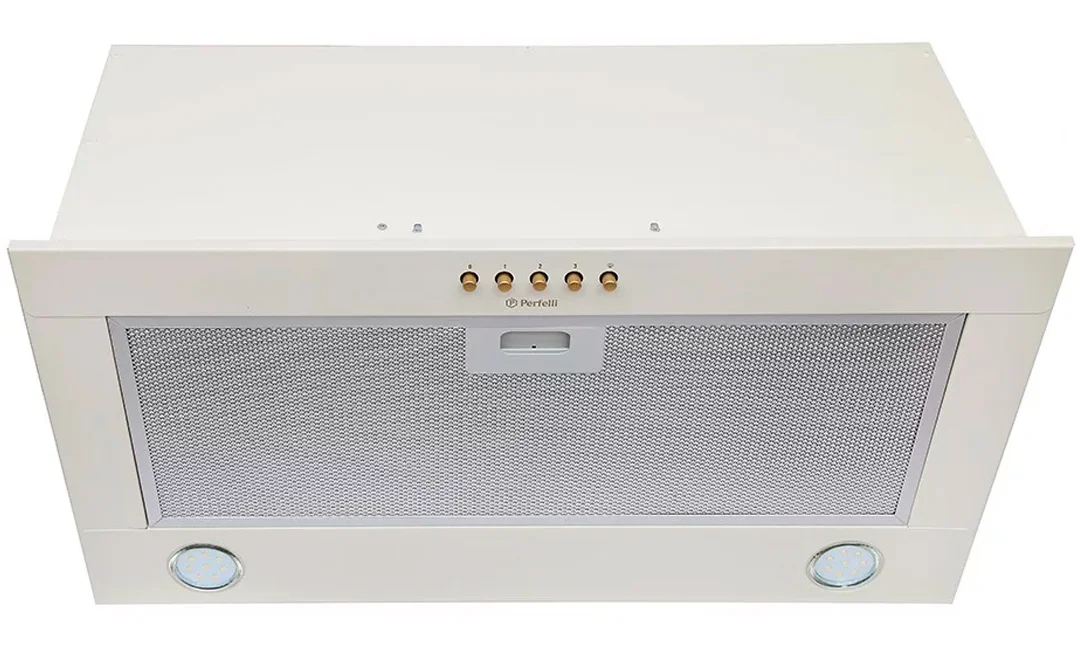 Витяжка кухонна Perfelli BI 6812 LED бежевий - фото 2