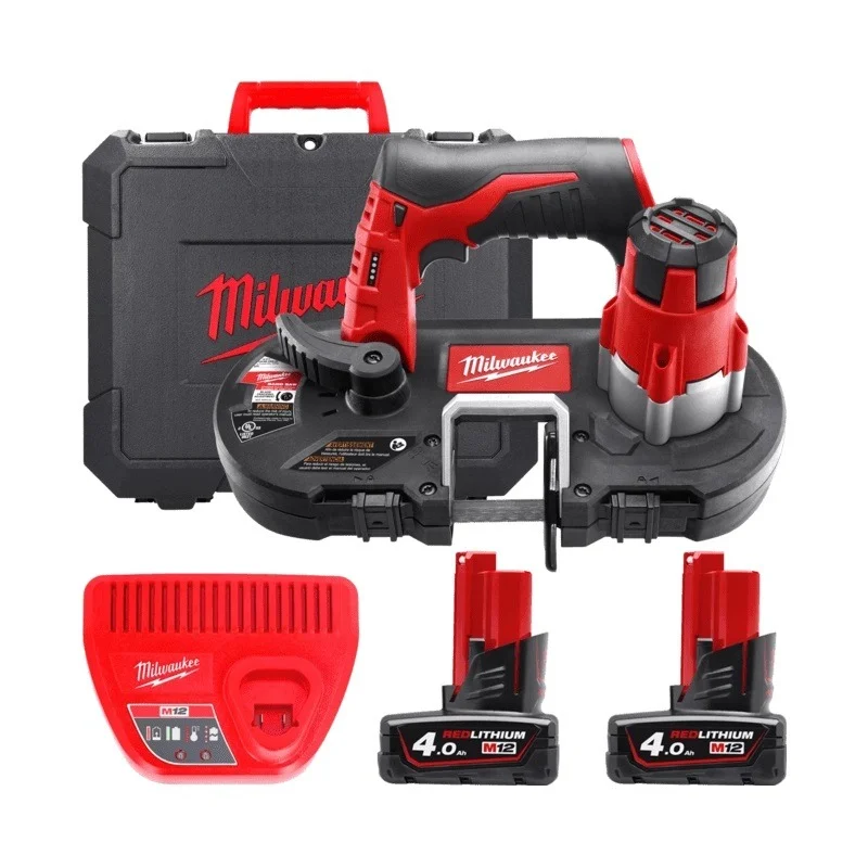 Пила стрічкова акумуляторна Milwaukee M12 BS-402C