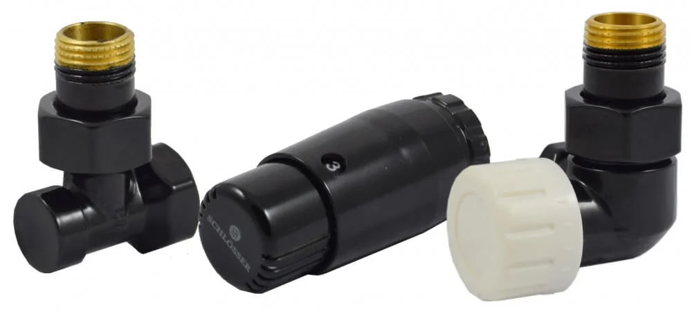 Комплект радіаторний осьовий-правий Schlosser 602200066.RAL90051