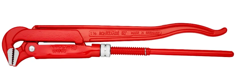 Ключ трубний з губки 90° Knipex 2-3/8" (0-60мм) L=420мм (83 10 015)