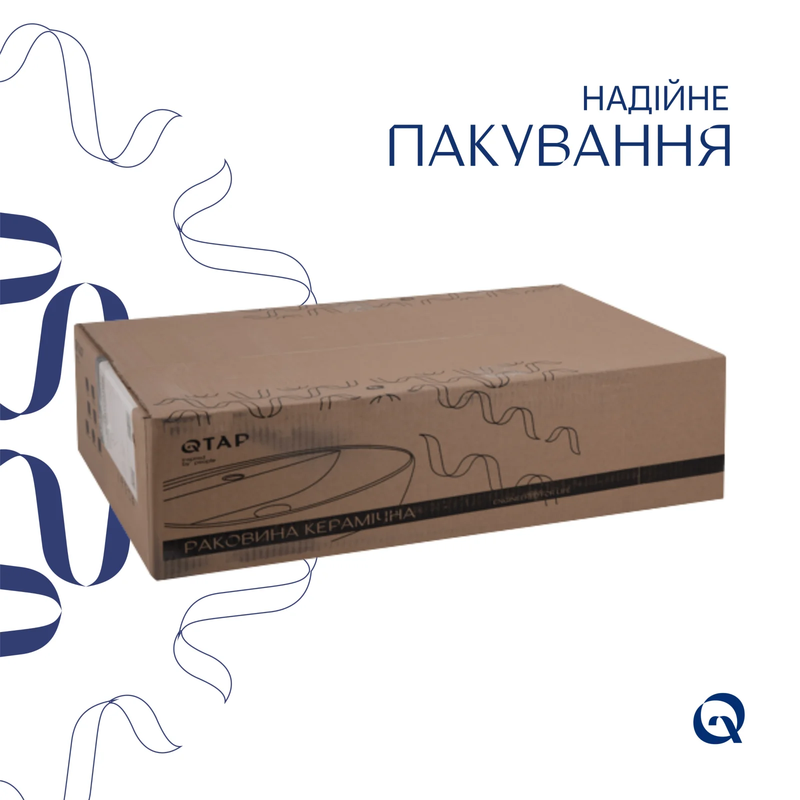 Раковина Qtap Scorpio 615х390х150 Белый - фото 5