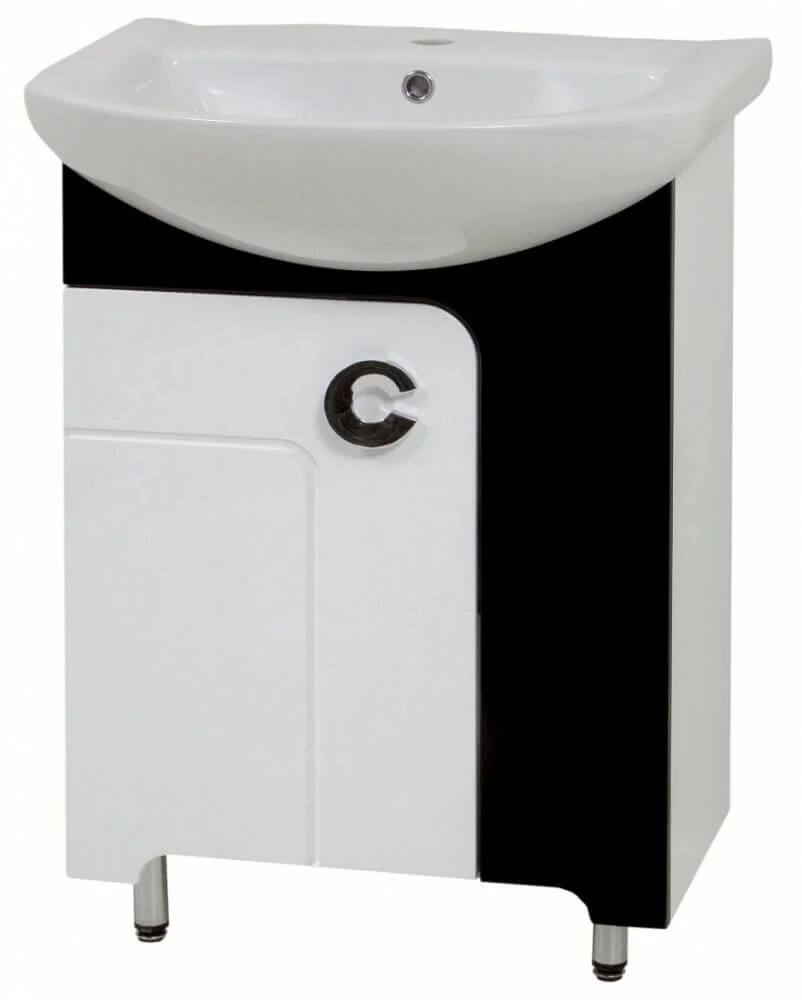 Тумба Sanservis Eliza 60 під умивальник Libra 60 Чорний