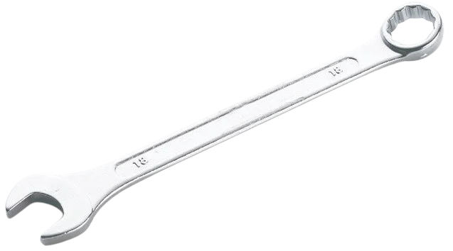 Ключ ріжково - накидний Стандарт 18 мм Сила (201018)