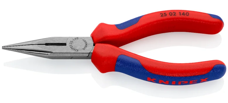 Плоскогубці з ріжучими крайками Knipex L=140 мм (25 02 140)